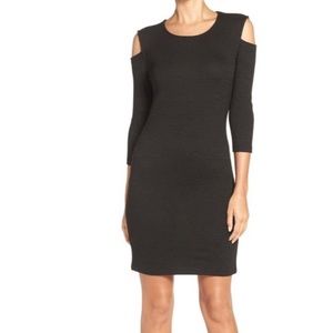 French Connection Cold Shoulder Sweater Dress